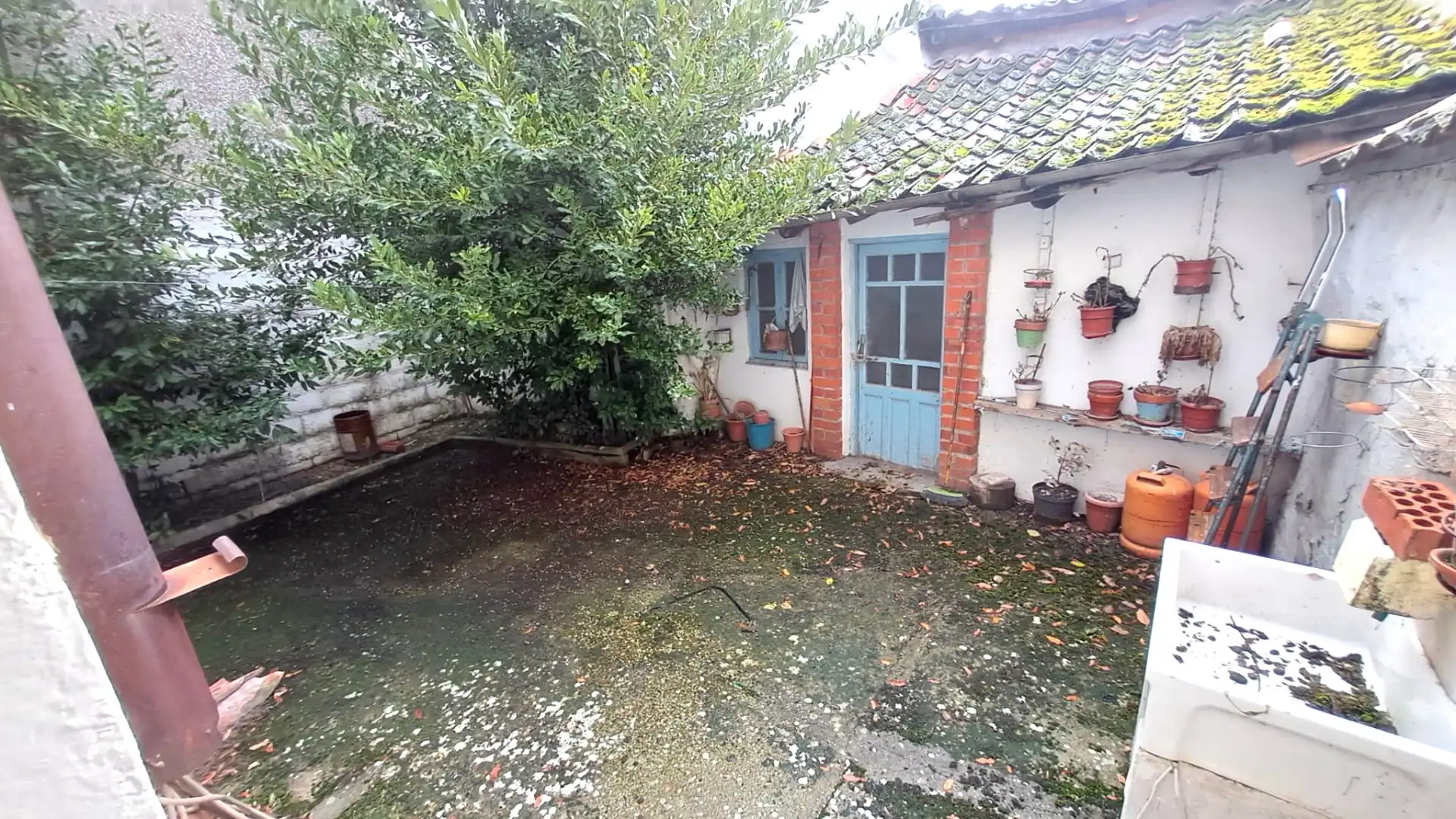Jardín de Casa o chalet en venta en Cuéllar con Calefacción, Trastero y Amueblado