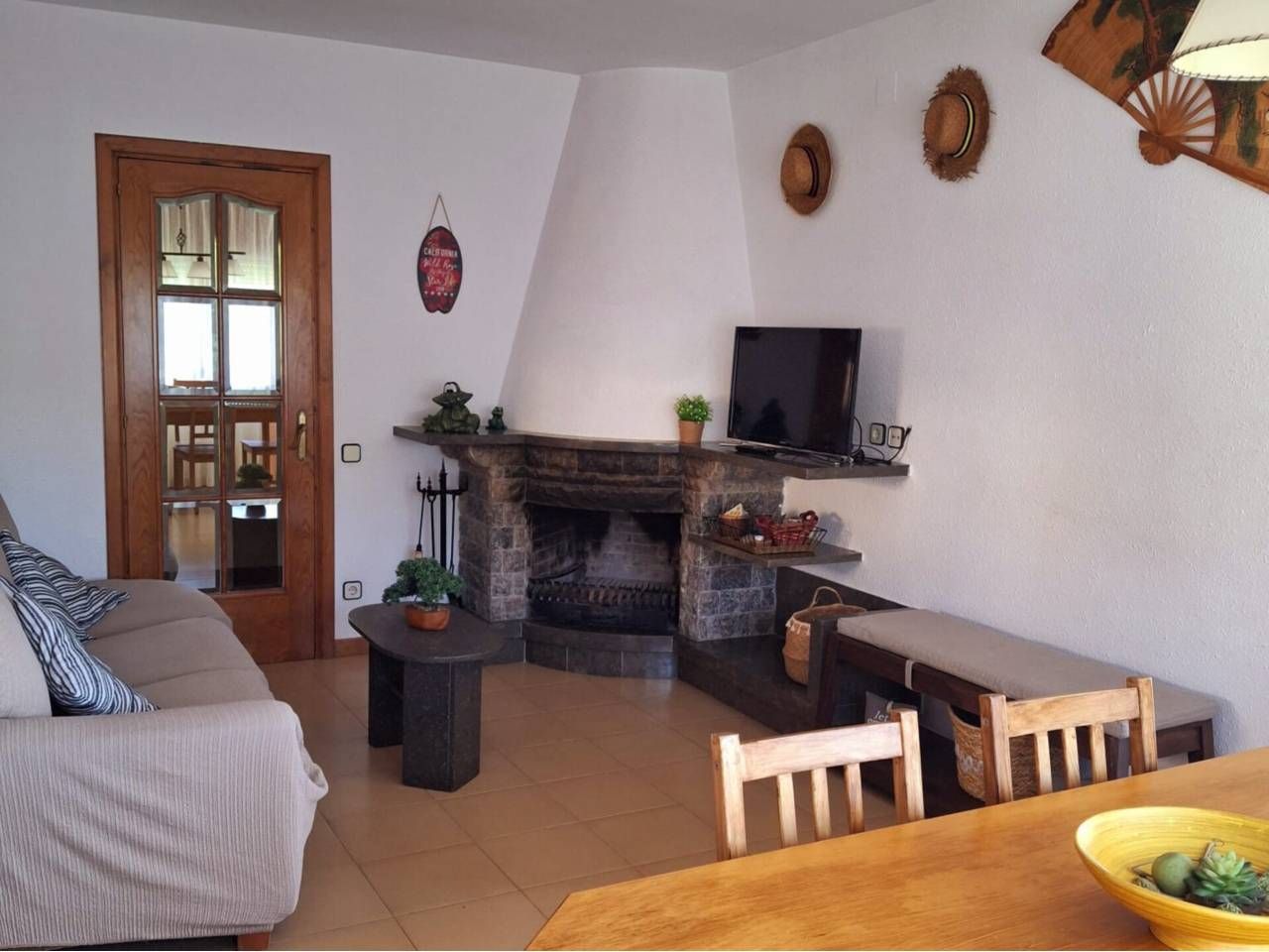 Living room of Flat for sale in Vilanova de Sau  with Heating, Terrace and Balcony