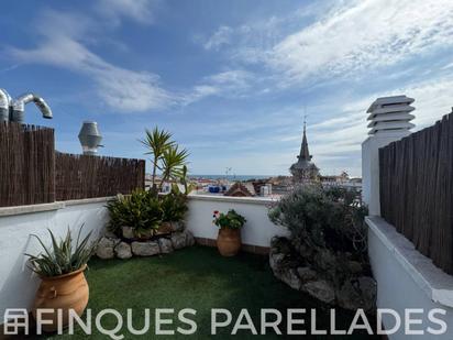 Exterior view of Attic for sale in Sitges  with Air Conditioner and Terrace