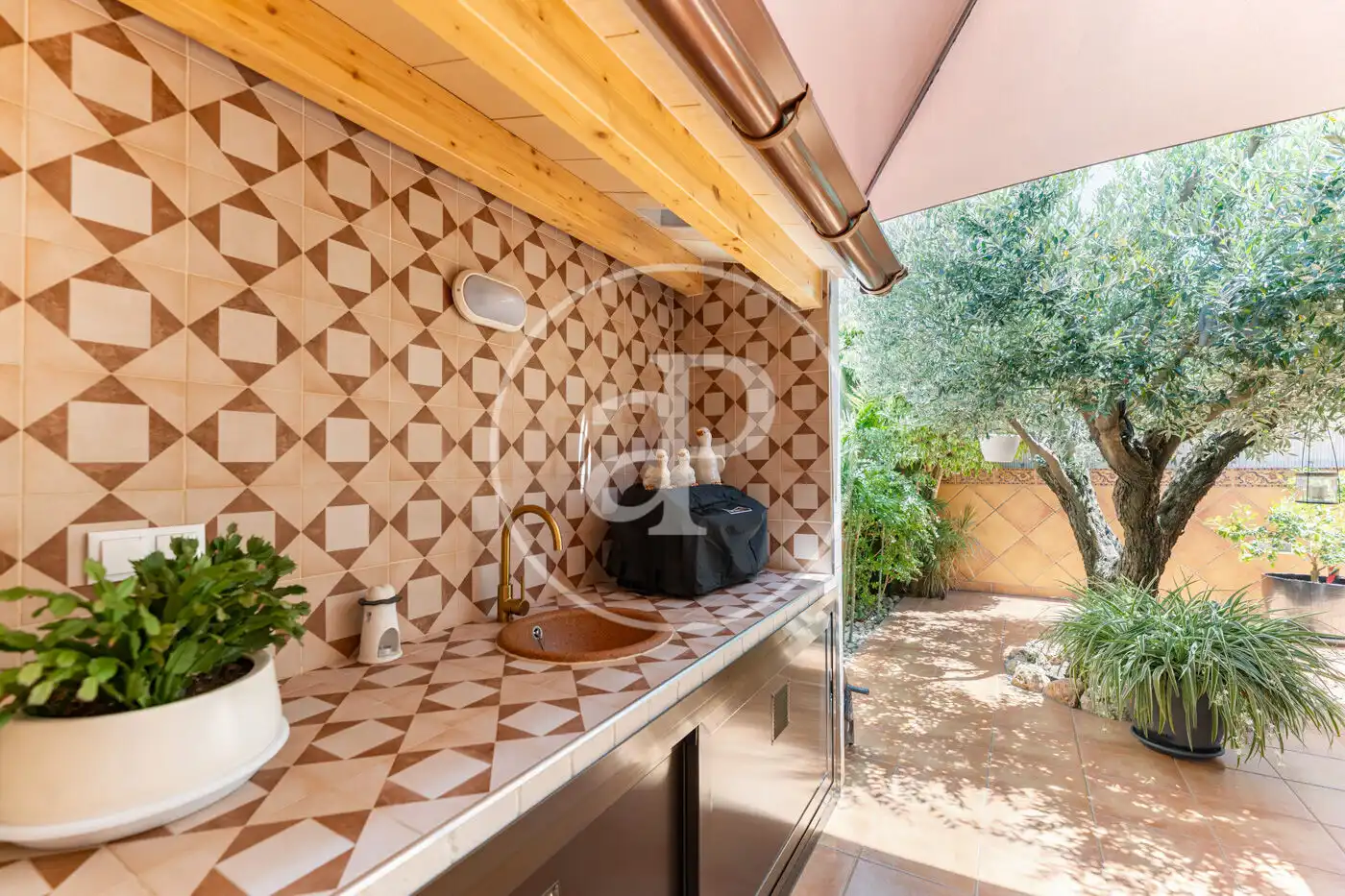 Cocina de Casa adosada en venta en  Palma de Mallorca con Aire acondicionado, Calefacción y Jardín privado