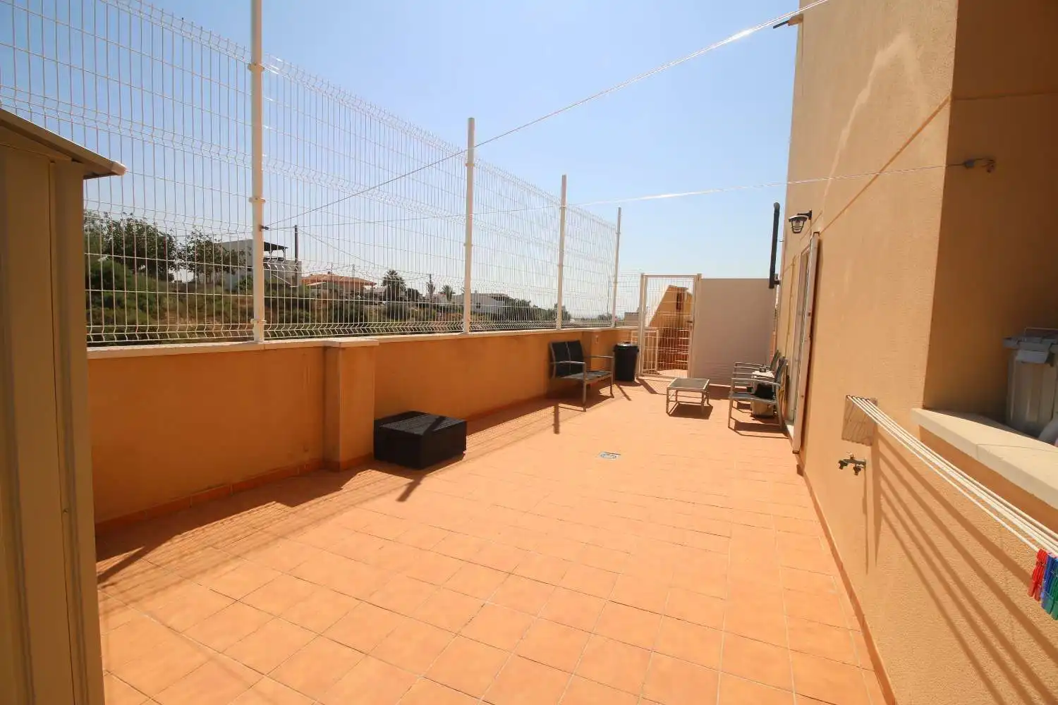 Terraza de Casa adosada en venta en Cuevas del Almanzora con Aire acondicionado, Terraza y Piscina