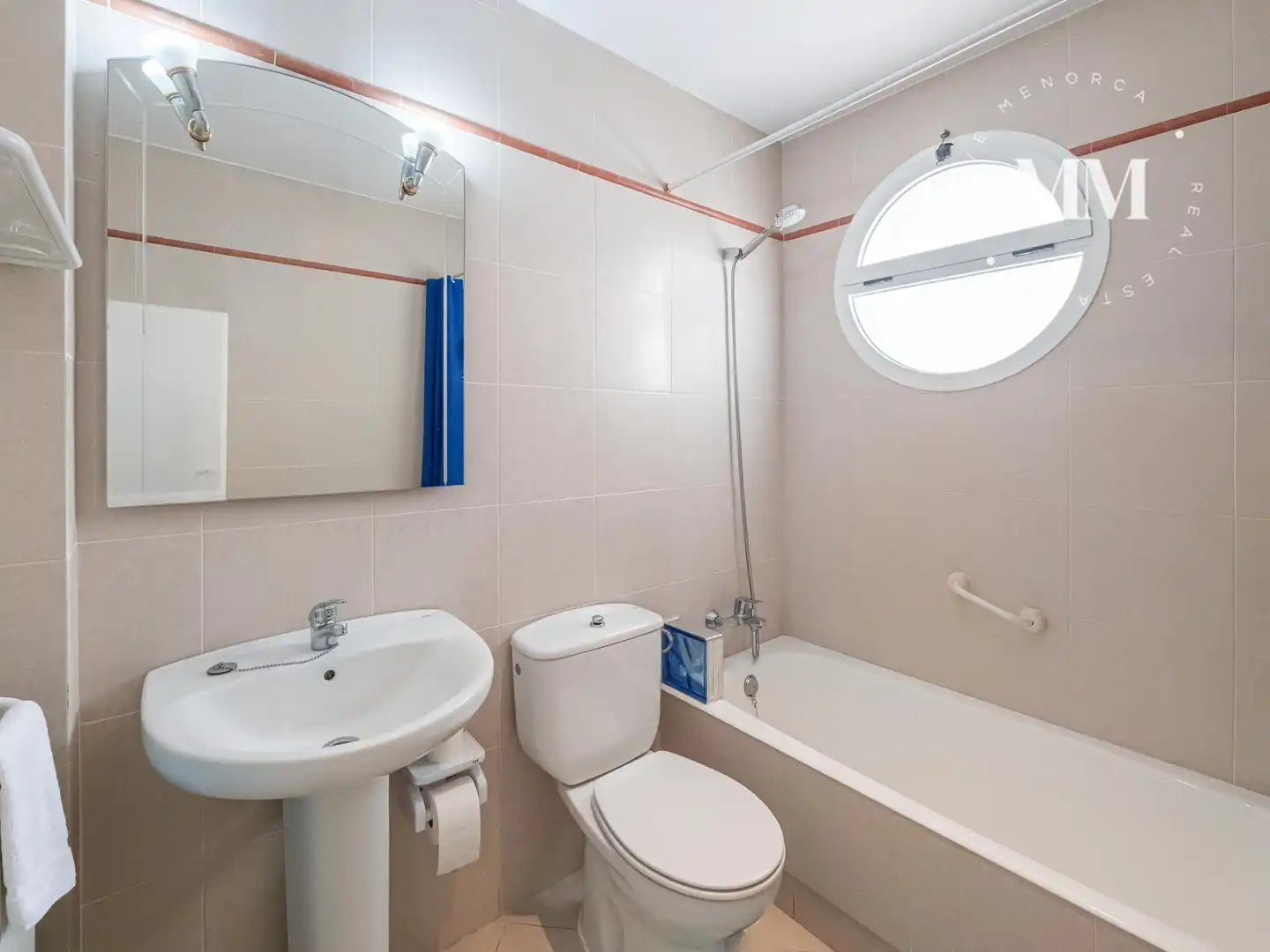 Badezimmer von Wohnungen zum Verkauf in Es Mercadal mit Klimaanlage, Terrasse und Möbliert