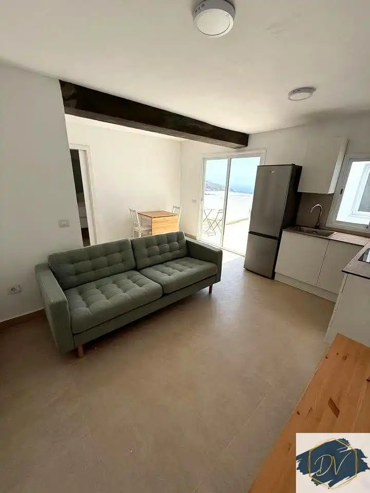 Sala de estar de Ático de alquiler en San Cristóbal de la Laguna con Terraza y Amueblado