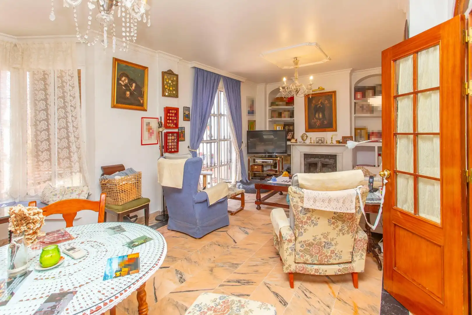 Sala de estar de Casa o chalet en venta en El Puerto de Santa María con Aire acondicionado, Calefacción y Jardín privado