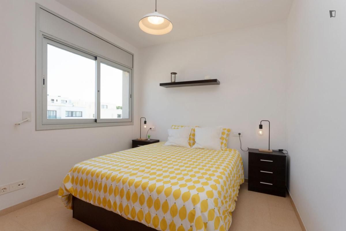 Bedroom of Apartment to rent in Esplugues de Llobregat  with Air Conditioner, Furnished and Oven