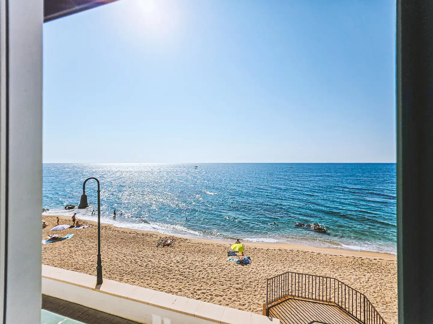 Exterior view of Flat for rent in Sant Pol de Mar  with Furnished, Oven and Washing machine