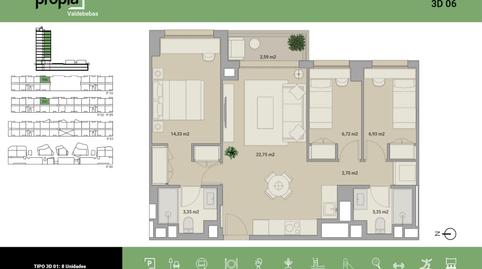 Foto 2 de Pis de lloguer a Calle de María de las Mercedes de Borbón, 278, Valdebebas - Valdefuentes, Madrid