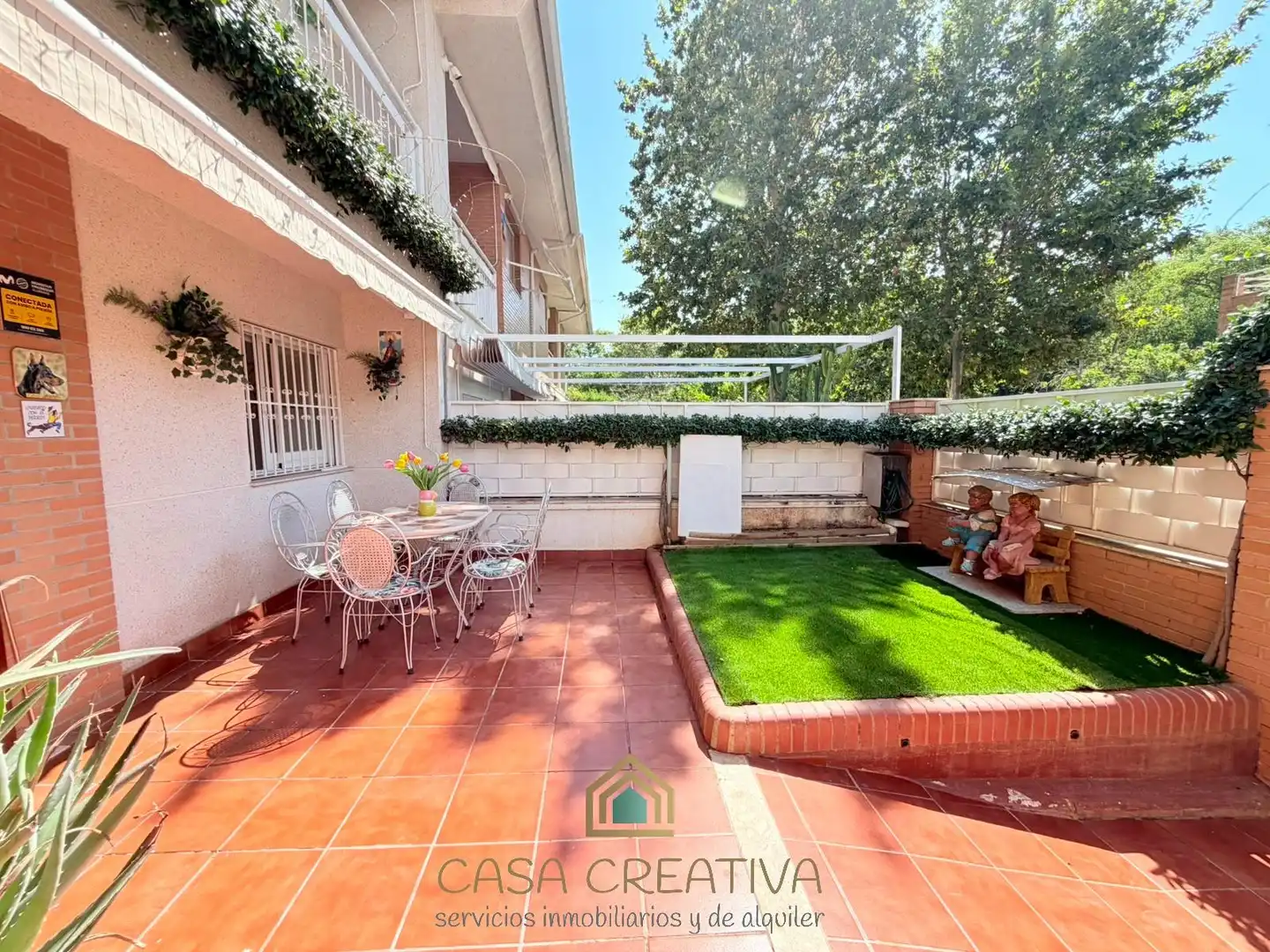 Terraza de Casa adosada en venta en Picanya con Jardín privado, Terraza y Trastero