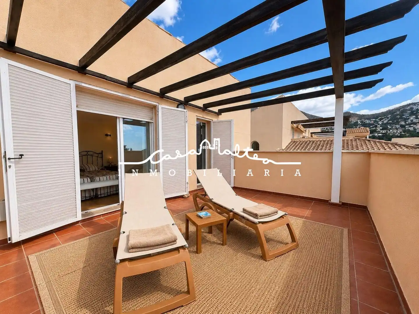 Terraza de Ático en venta en Altea con Aire acondicionado, Terraza y Amueblado