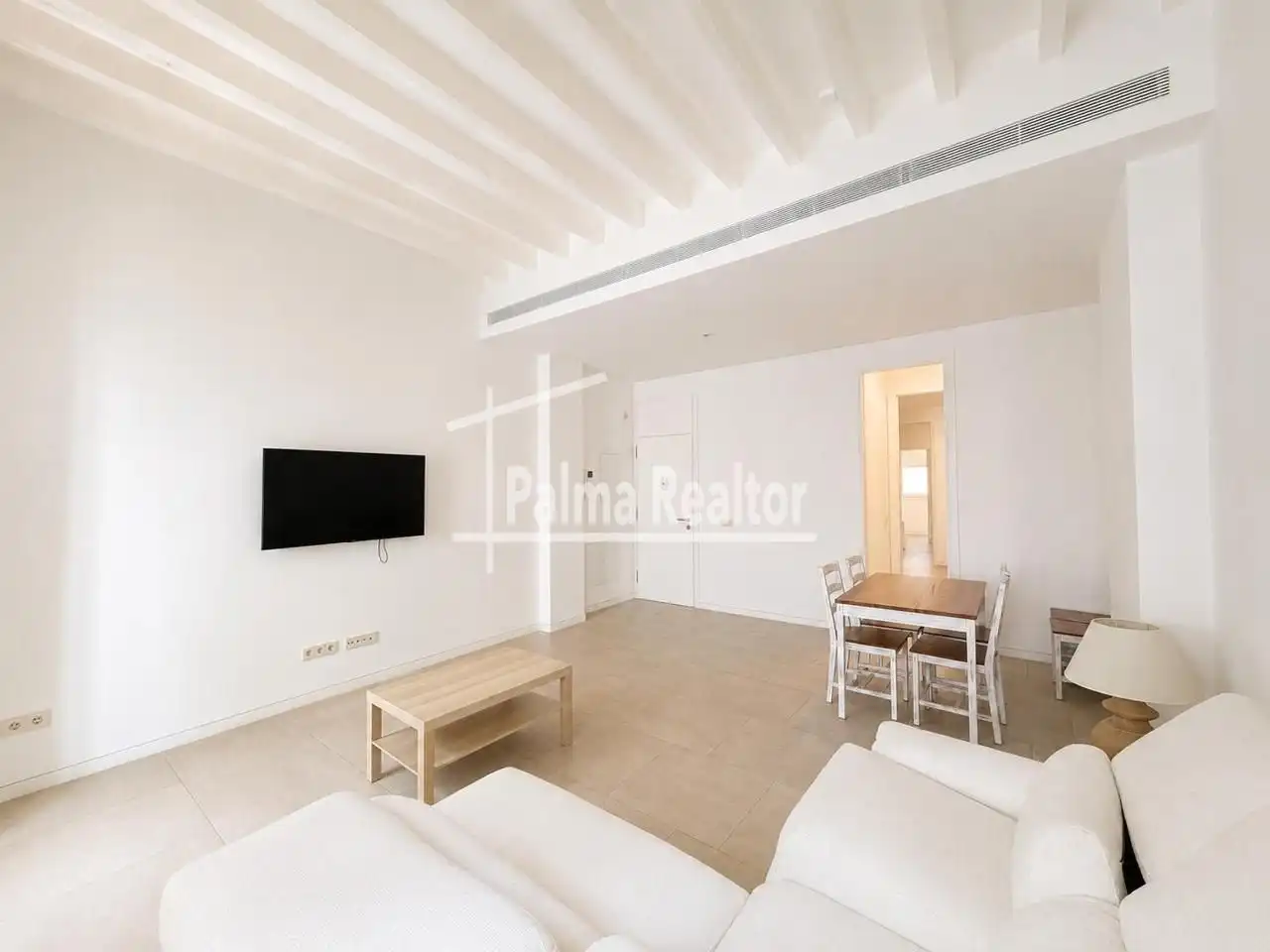 Vista exterior de Loft de alquiler en  Palma de Mallorca con Aire acondicionado, Parquet y Amueblado