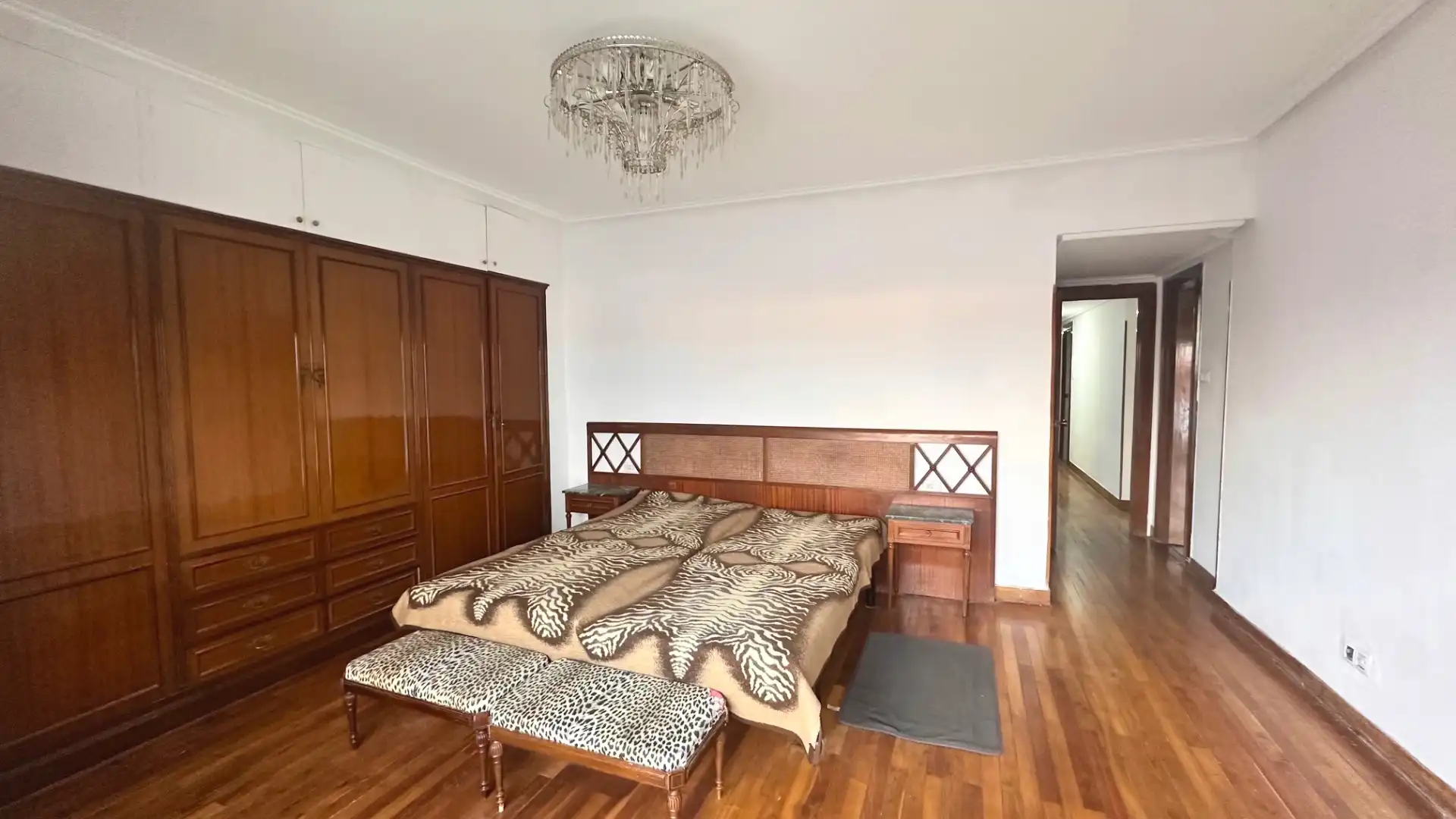 Schlafzimmer von Wohnung zum Verkauf in Portugalete mit Heizung, Terrasse und Möbliert
