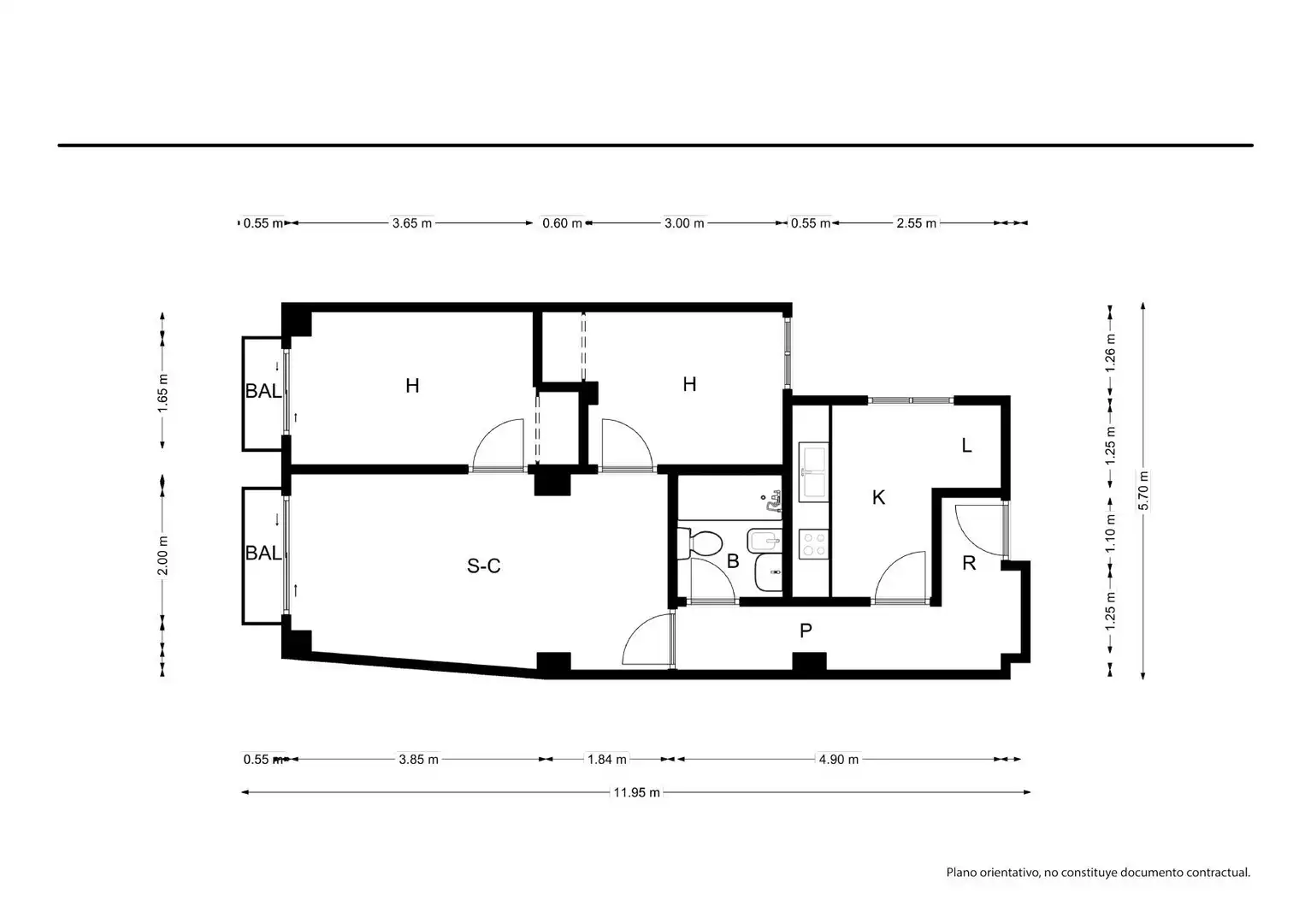 Flat for sale in Murcia  with Balcony