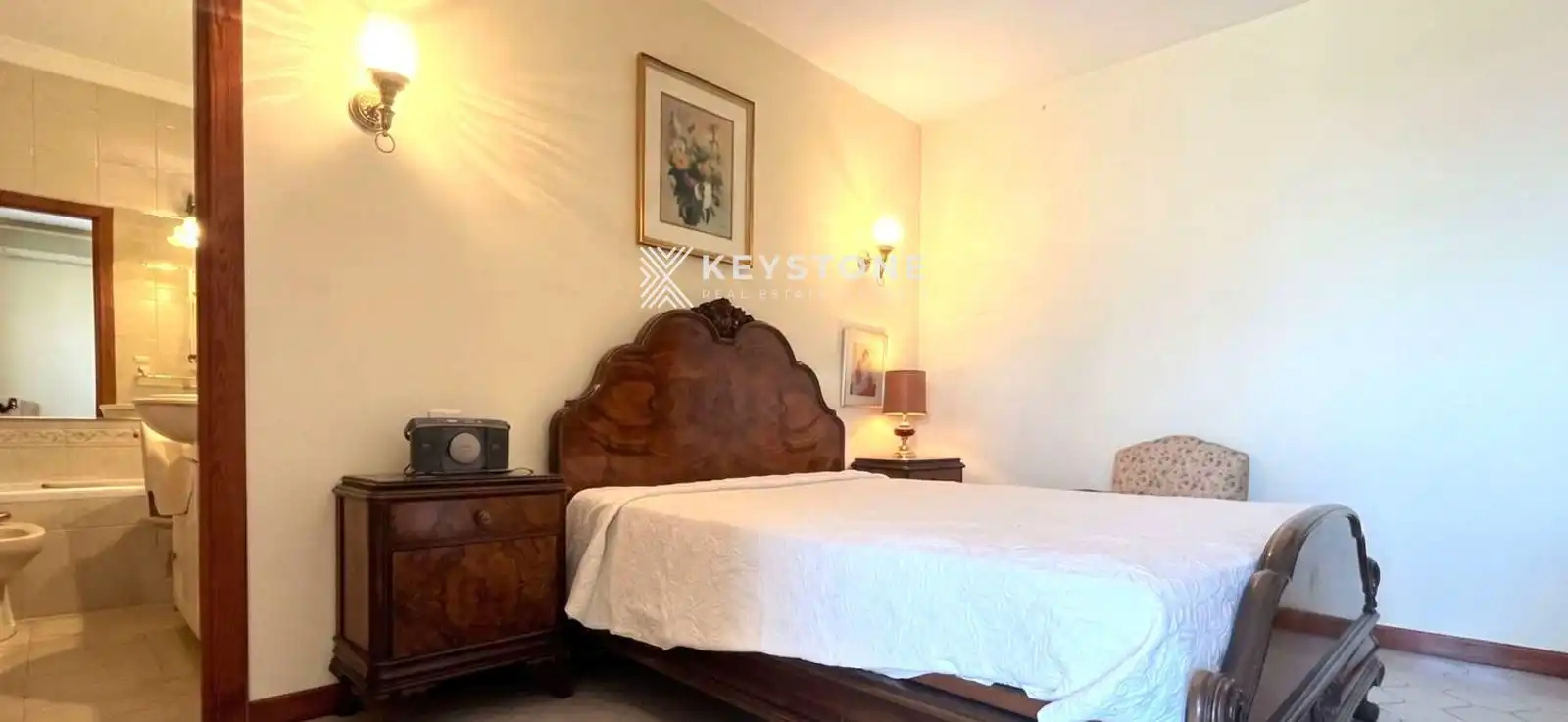 Schlafzimmer von Wohnung zur Miete in  Palma de Mallorca mit Klimaanlage und Terrasse