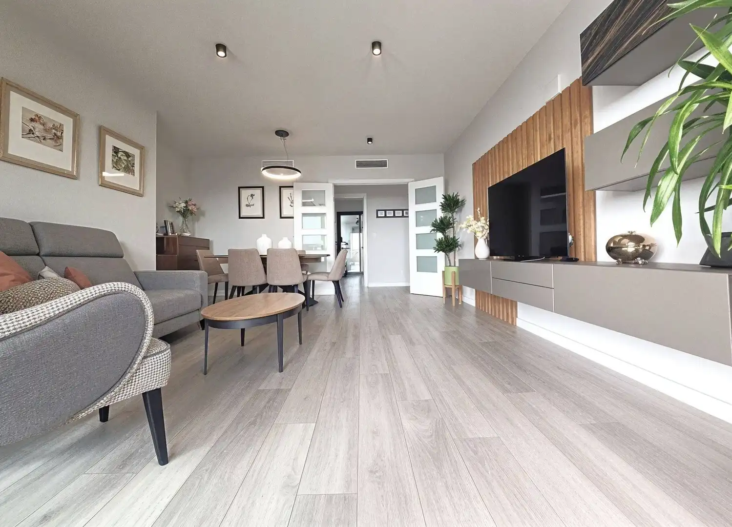 Sala de estar de Piso en venta en Reus con Aire acondicionado, Calefacción y Terraza