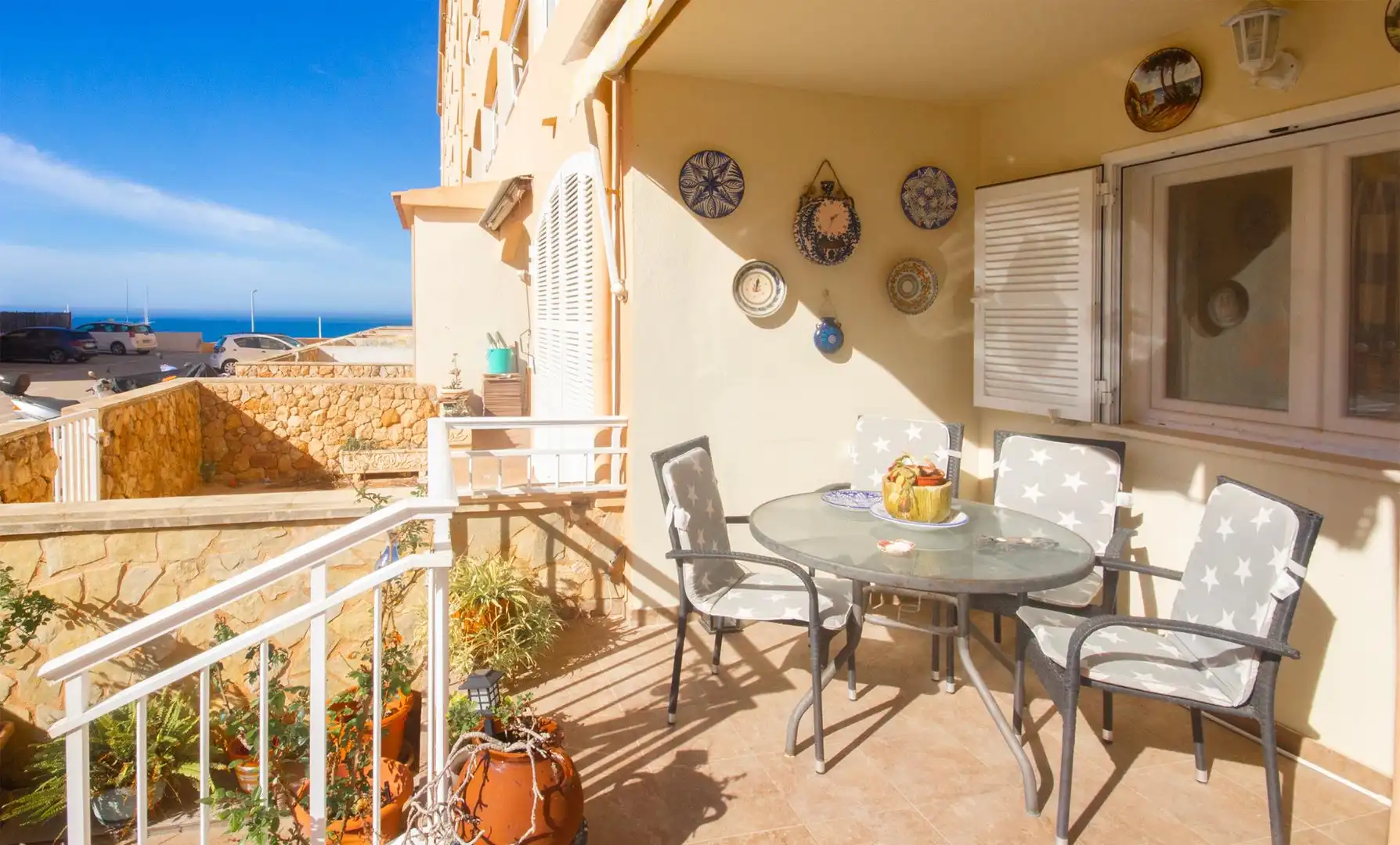 Terrasse von Erdgeschoss zum Verkauf in Calvià mit Klimaanlage, Heizung und Terrasse
