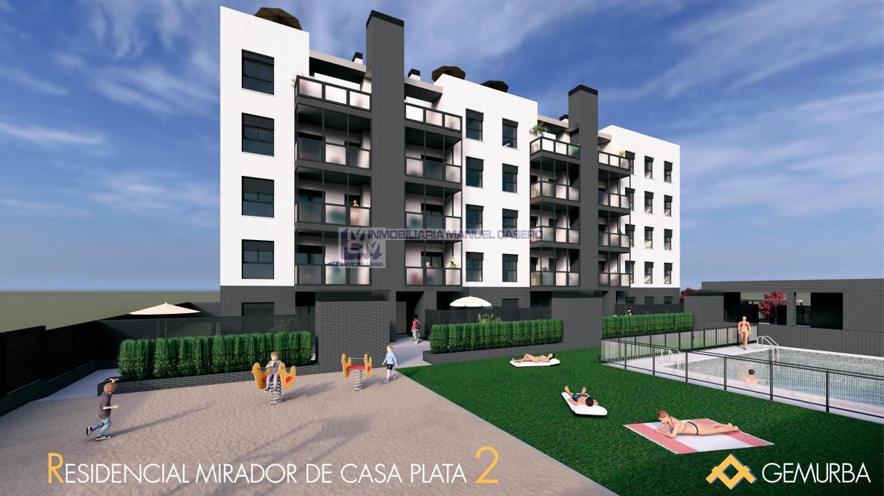 Vista exterior de Pis en venda en Cáceres Capital amb Calefacció, Terrassa i Traster