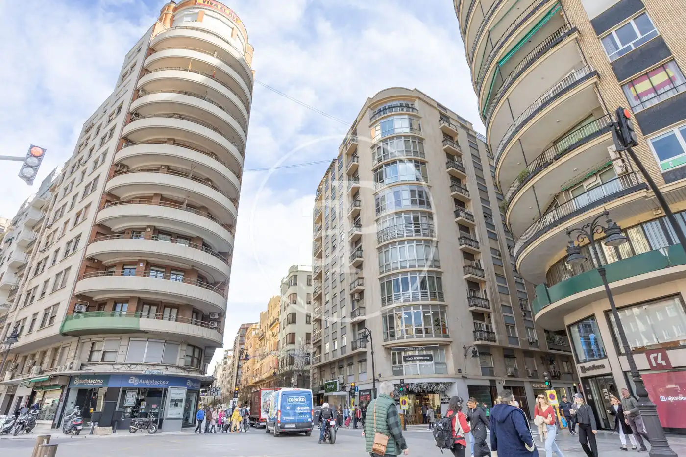Vista exterior de Pis de lloguer en Valencia amb Aire condicionat, Calefacció i Moblat