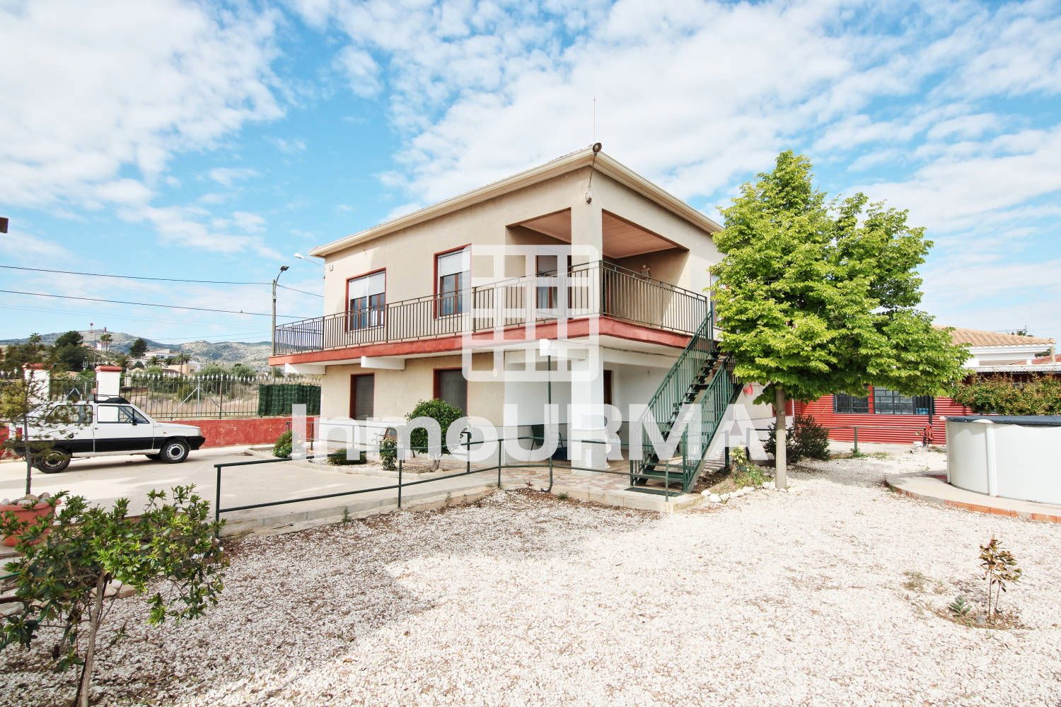 Exterior view of House or chalet for sale in Monóvar  / Monòver  with Heating, Private garden and Terrace