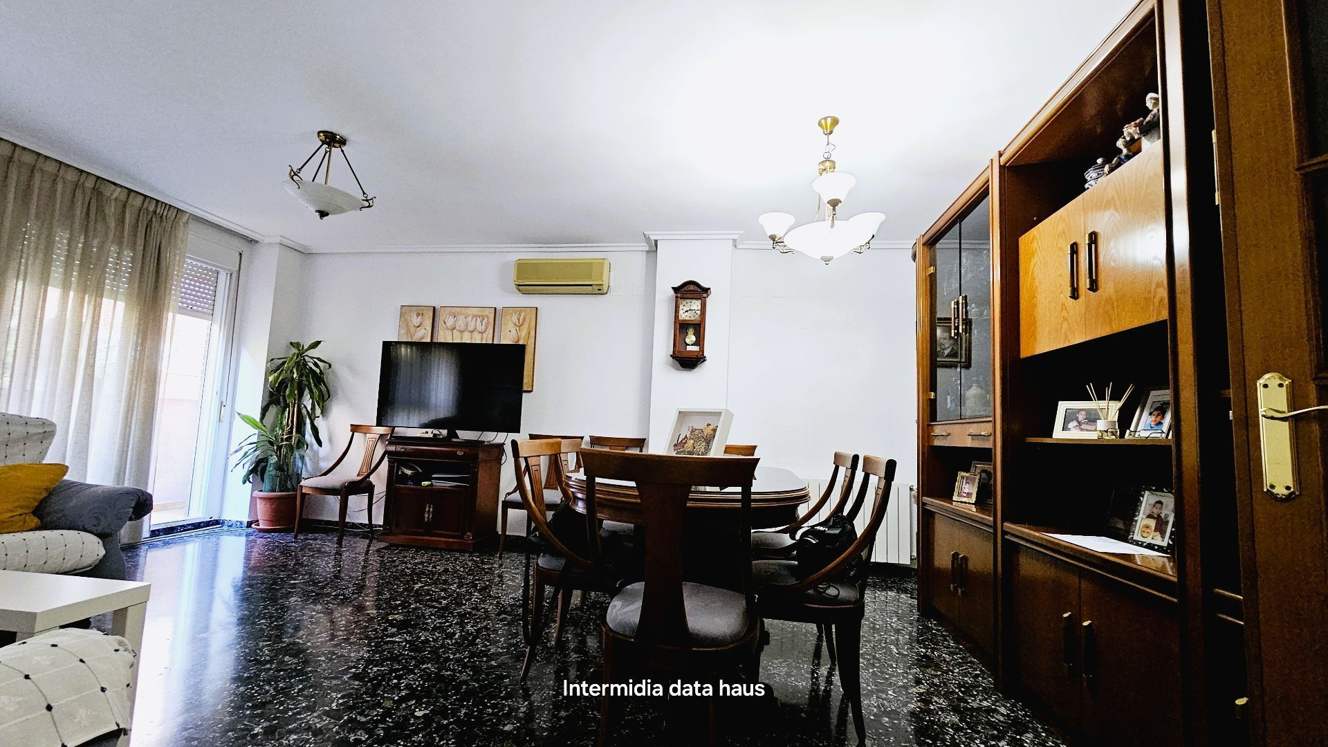 Dining room of Flat for sale in  Valencia Capital  with Air Conditioner and Heating