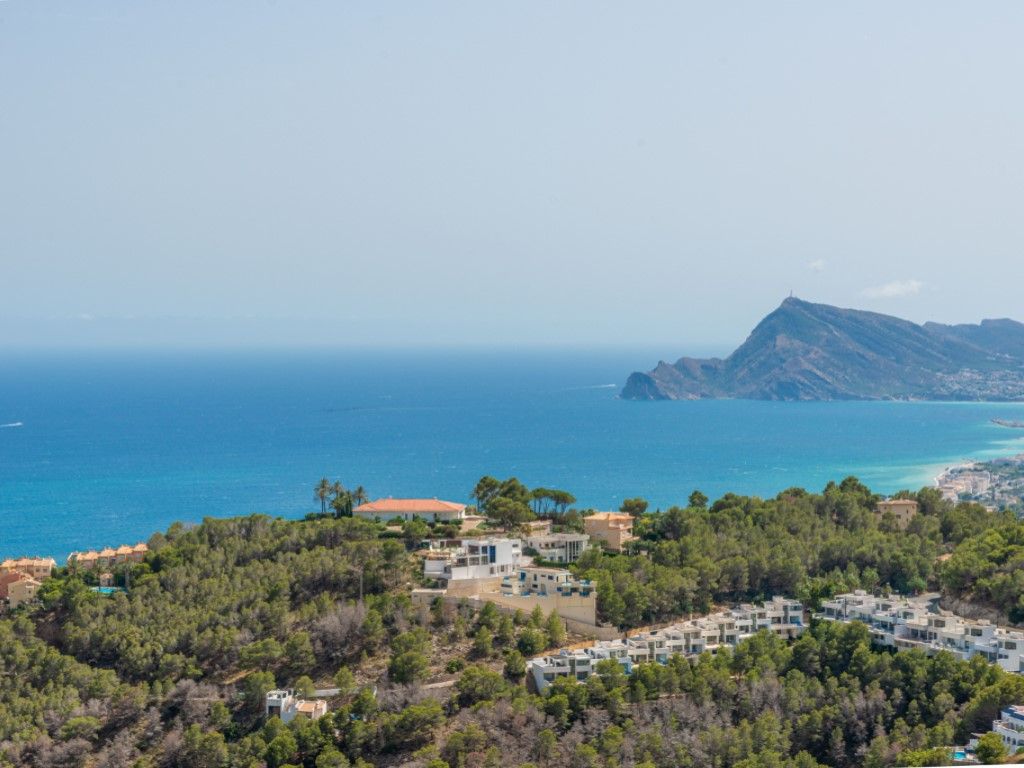 Exterior view of House or chalet for sale in Altea