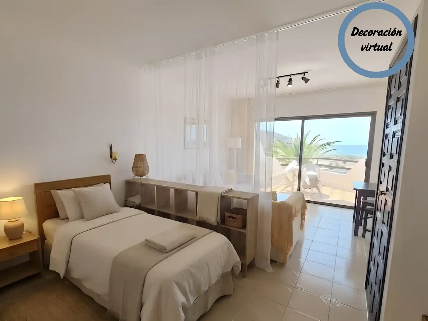 Habitación de Apartamento en venta en Tuineje con Terraza, Amueblado y Piscina comunitaria