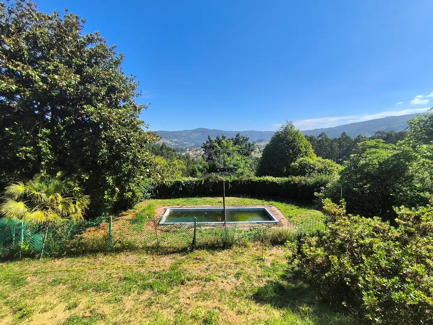Jardín de Casa o chalet en venta en Pontedeume con Calefacción, Terraza y Piscina
