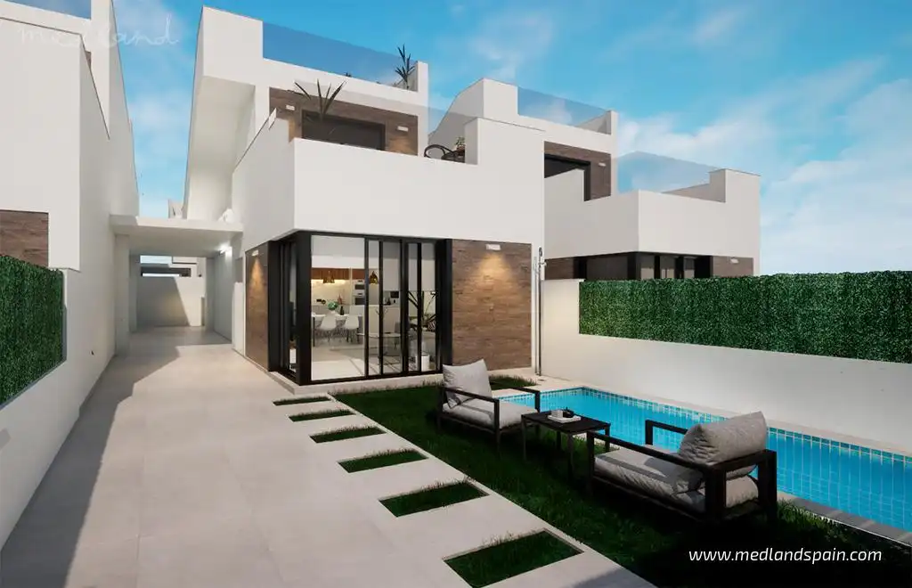 Villa mit Pool zum Verkauf in Las Lomas de Rame - Bahía Bella