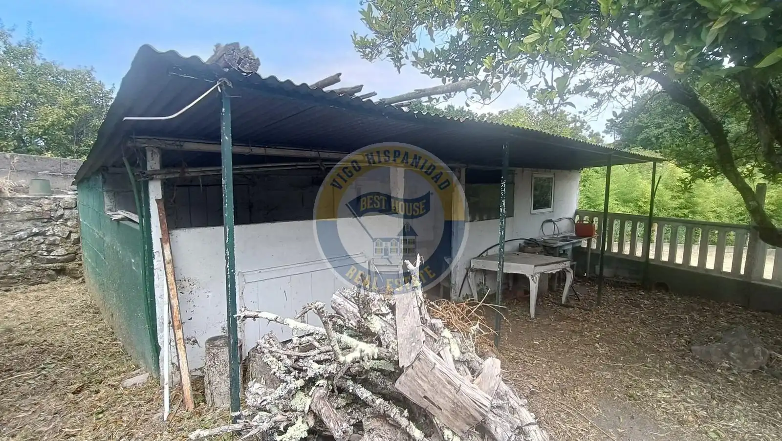 Vista exterior de Casa o chalet en venta en Vigo 