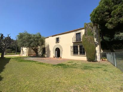 Vista exterior de Casa o xalet en venda en Sant Andreu de Llavaneres amb Aire condicionat