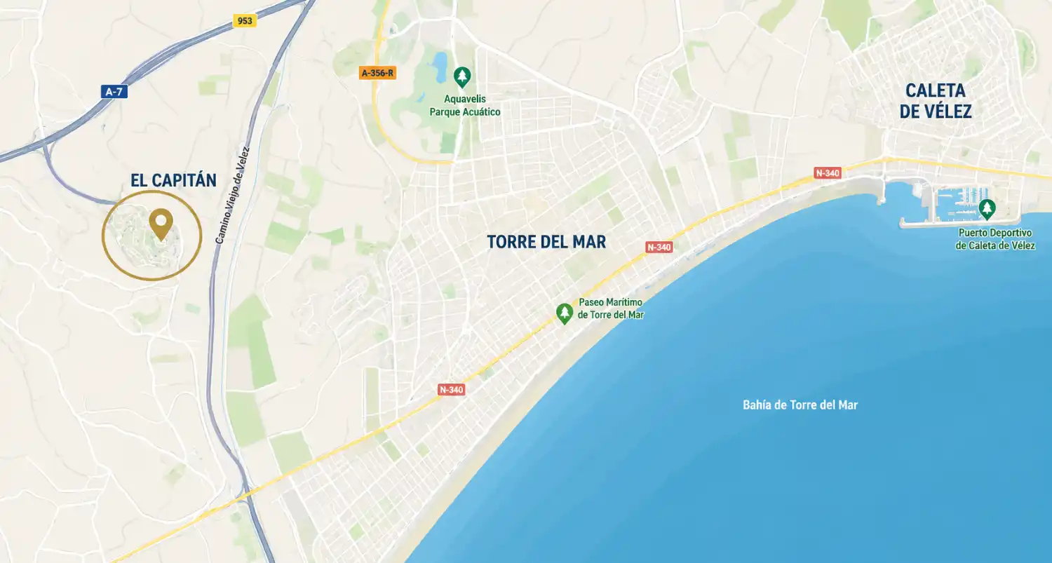 Vista exterior de Casa o xalet en venda en Vélez-Málaga amb Aire condicionat, Traster i Internet