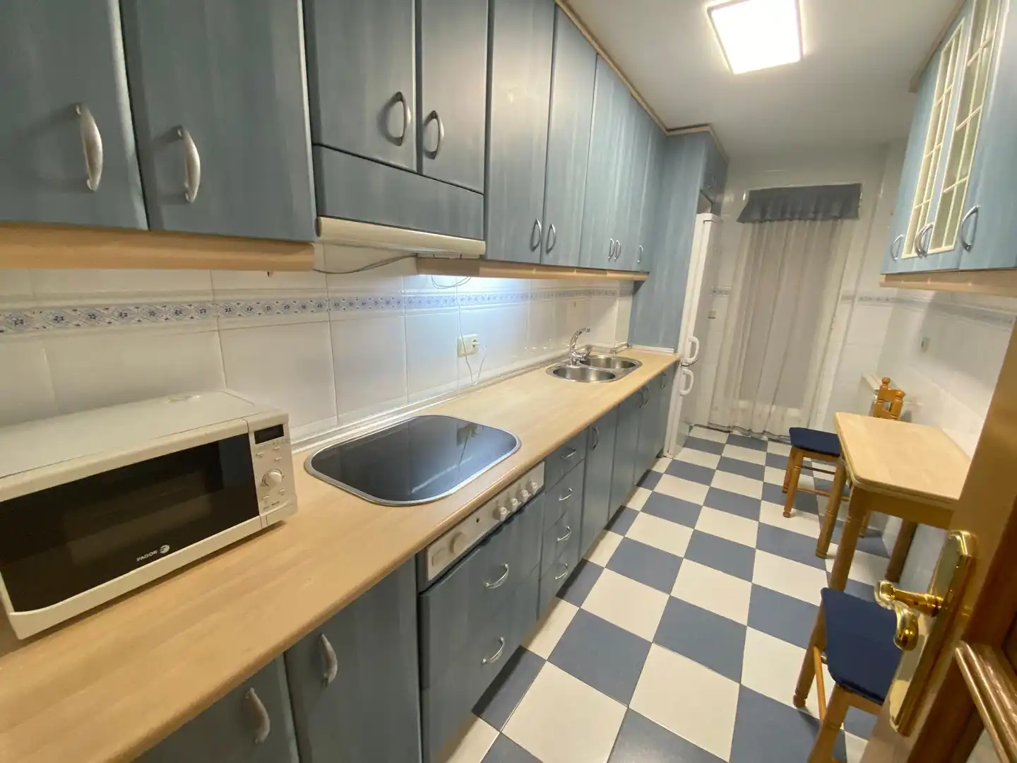 Kitchen of Apartments for rent in Albacete  with Air Conditioner, Heating and Furnished