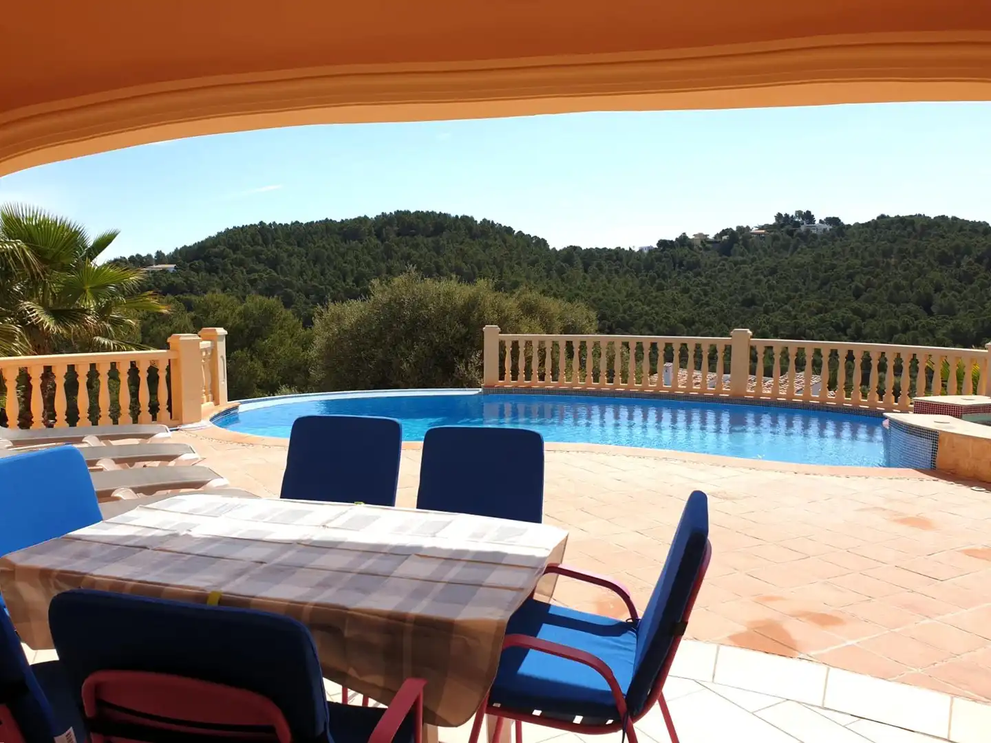 Terrassa de Casa o xalet en venda en Jávea / Xàbia amb Calefacció, Jardí privat i Terrassa