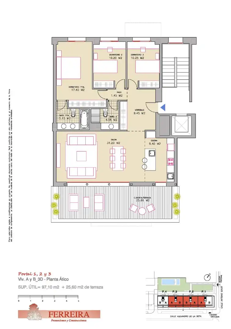 Piso en venta en Aldeatejada con Aire acondicionado, Calefacción y Parquet