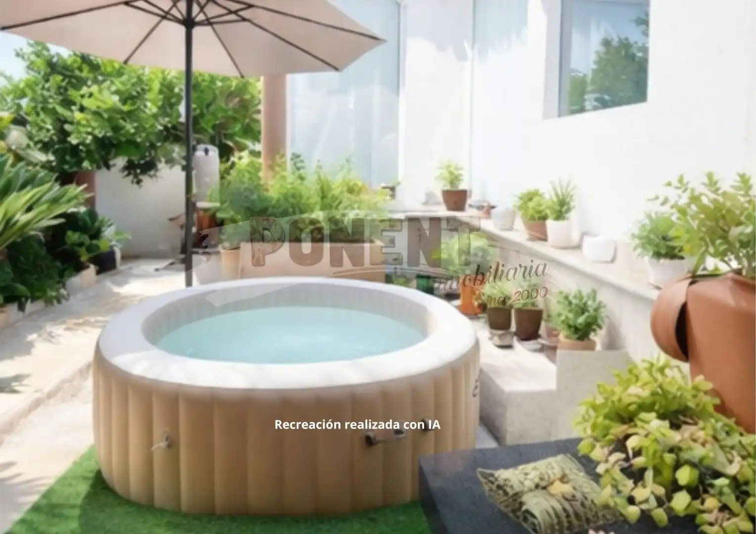 Jardí de Casa o xalet en venda en Santa Eulària des Riu amb Aire condicionat, Jardí privat i Terrassa