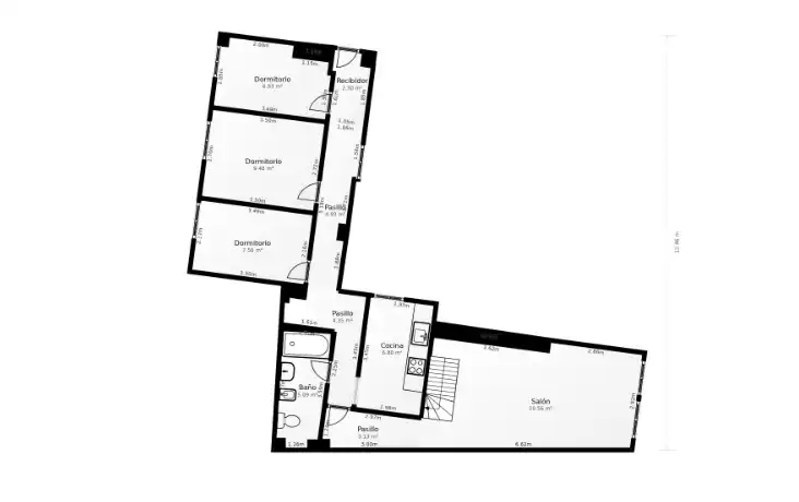 Flat for sale in Padilla, La Seca