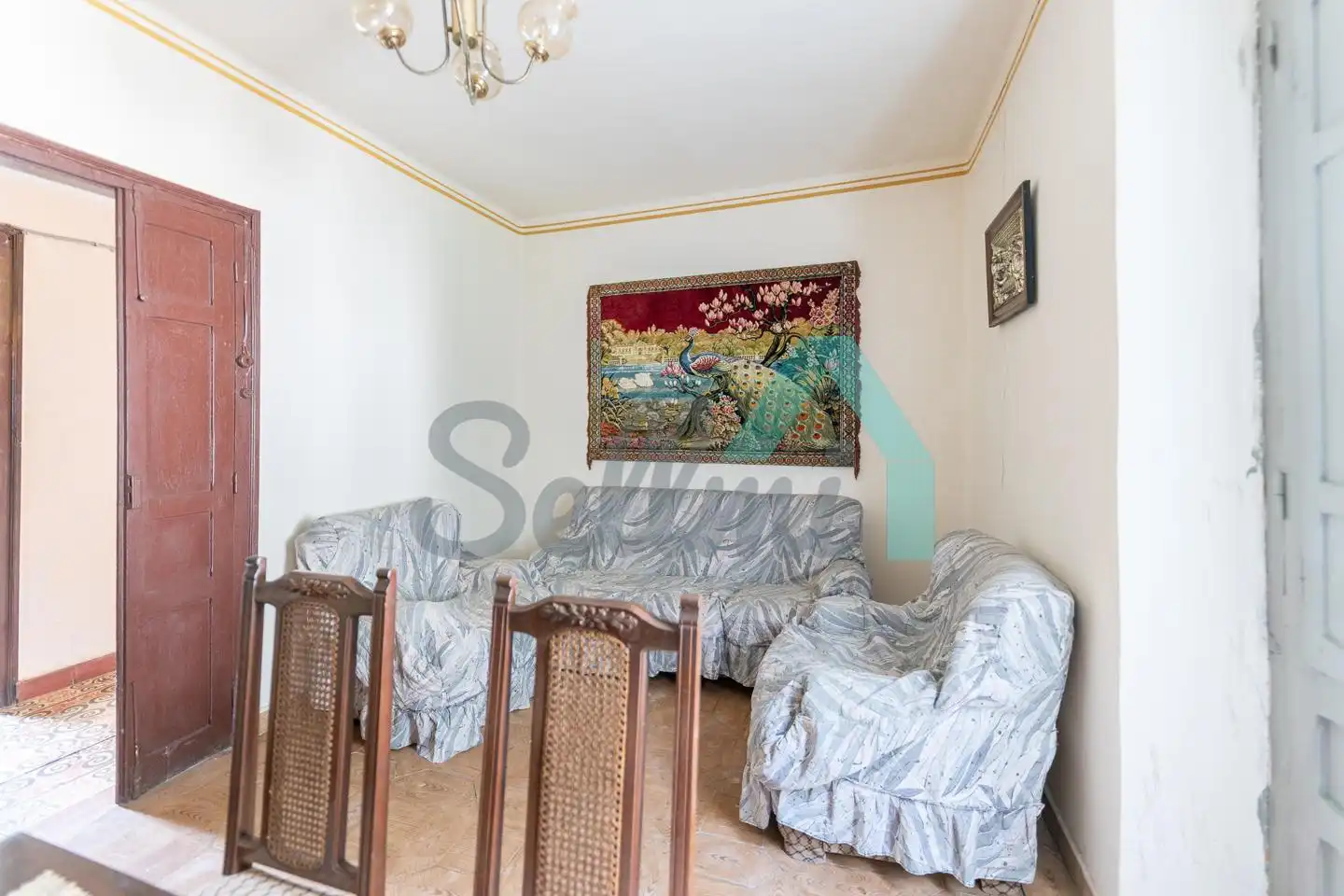 Sala de estar de Casa o chalet en venta en Salas con Calefacción, Jardín privado y Parquet
