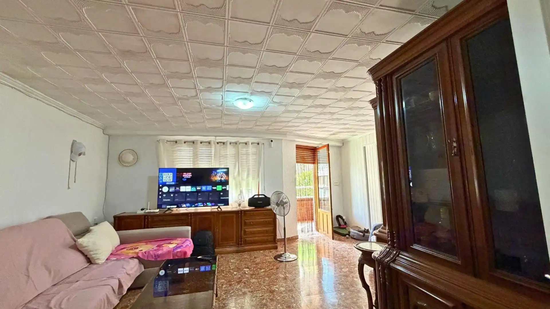 Sala de estar de Piso en venta en Yecla con Terraza y Balcón