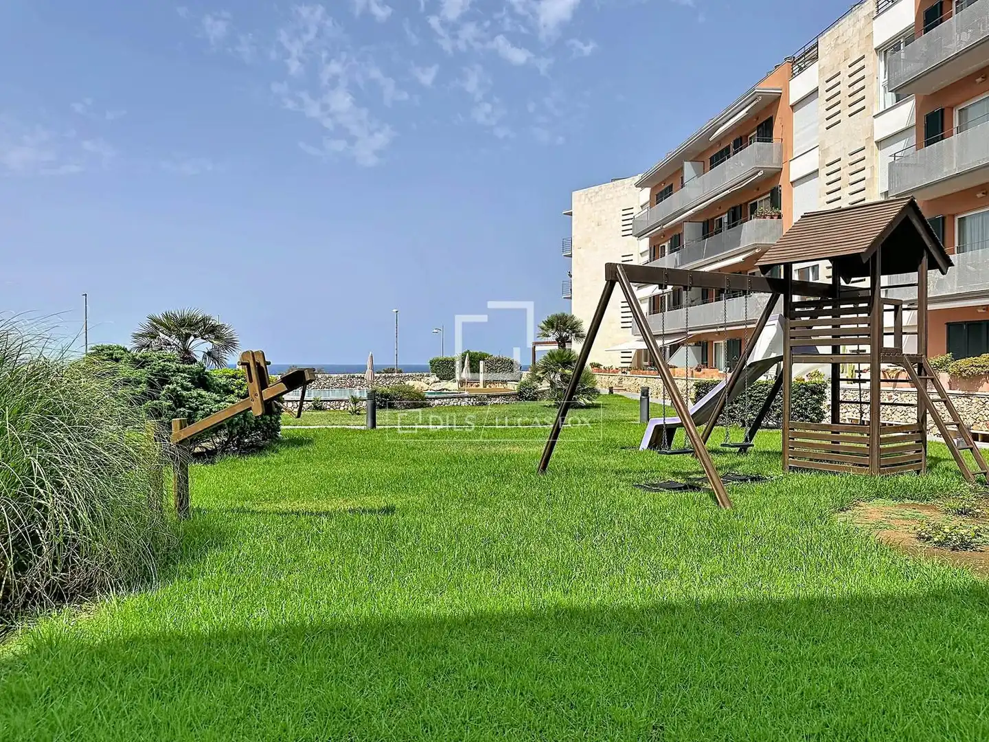 Garten von Wohnung zur Miete in Ciutadella de Menorca mit Klimaanlage, Heizung und Privatgarten