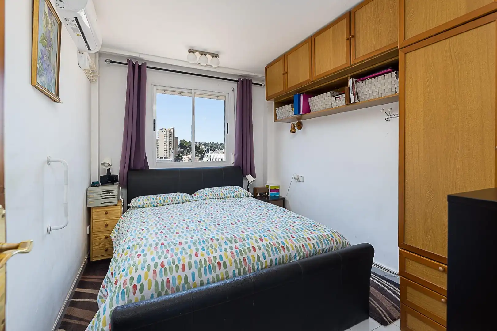 Dormitori de Apartament en venda en  Palma de Mallorca amb Calefacció, Terrassa i Balcó