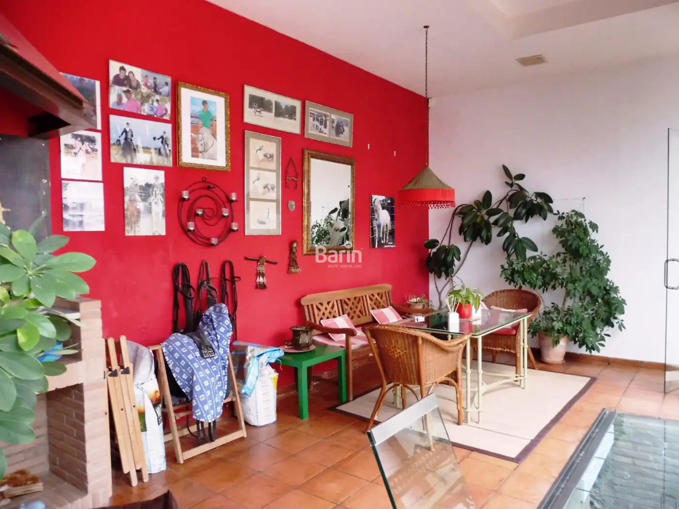 Sala de estar de Casa o chalet en venta en Córdoba con Aire acondicionado, Parquet y Alarma