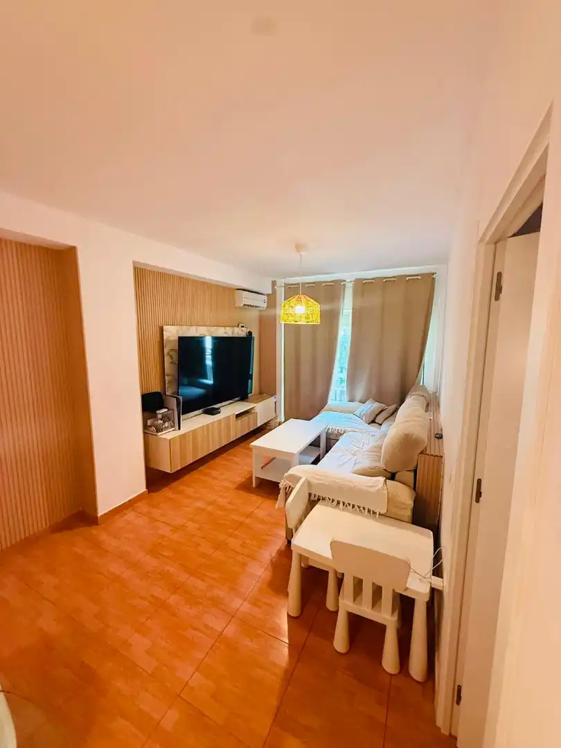 Sala d'estar de Pis en venda en Jerez de la Frontera amb Aire condicionat, Terrassa i Balcó