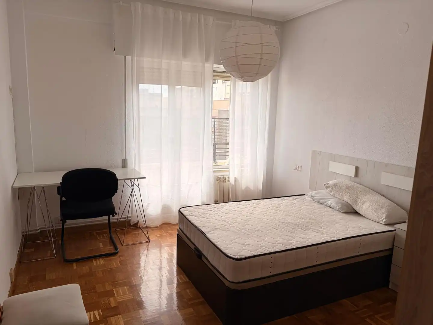 Bedroom of Flat for rent in Cáceres  with Heating, Terrace and Furnished