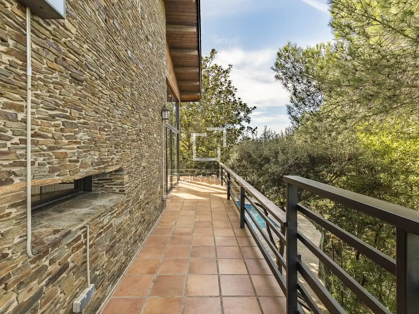 Terraza de Casa o chalet en venta en Barcelona con Aire acondicionado, Calefacción y Jardín privado
