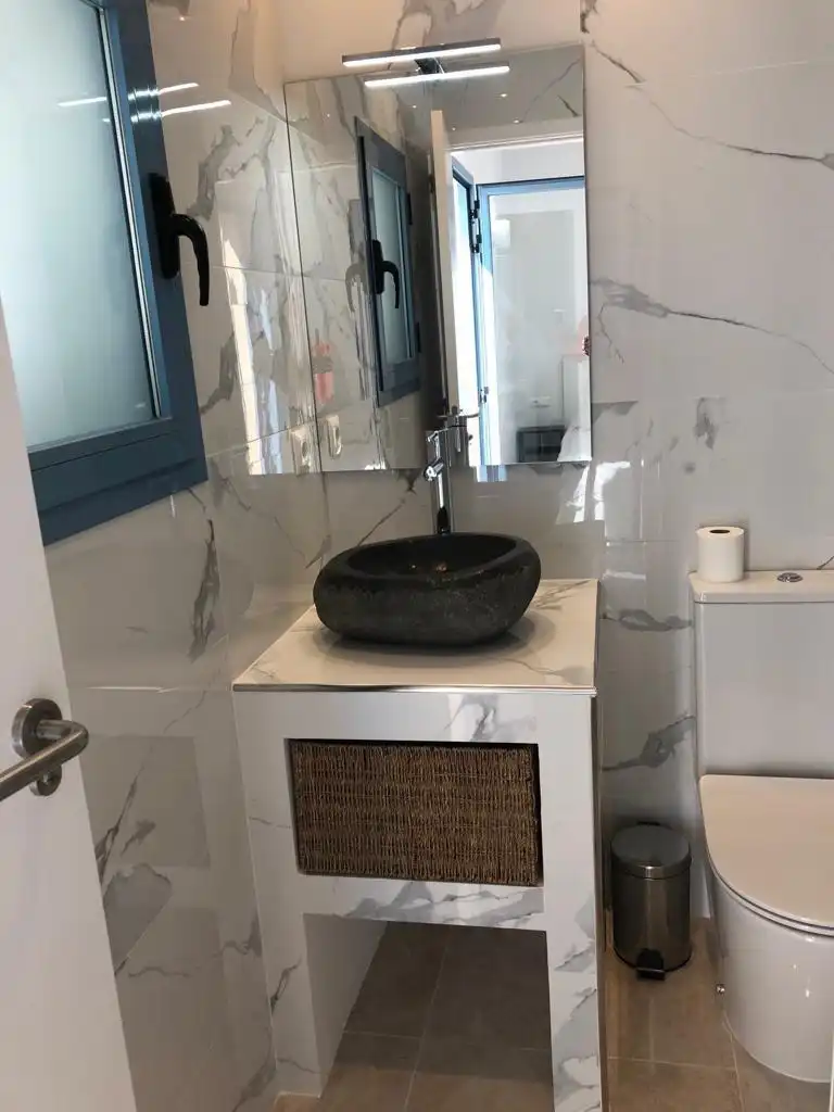 Bathroom of Detached homes for sale in Sant Josep de sa Talaia  with Air Conditioner, Heating and Private garden