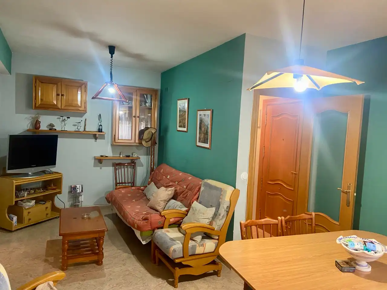 Sala de estar de Piso en venta en Ciudad Real con Aire acondicionado, Calefacción y Amueblado