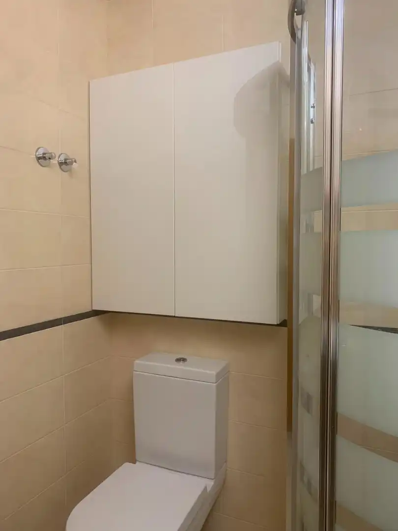 Baño de Ático de alquiler en Murcia con Aire acondicionado, Calefacción y Terraza