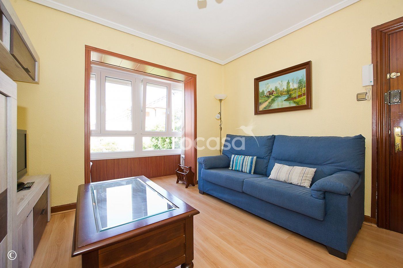 Sala d'estar de Pis en venda en Santander amb Calefacció