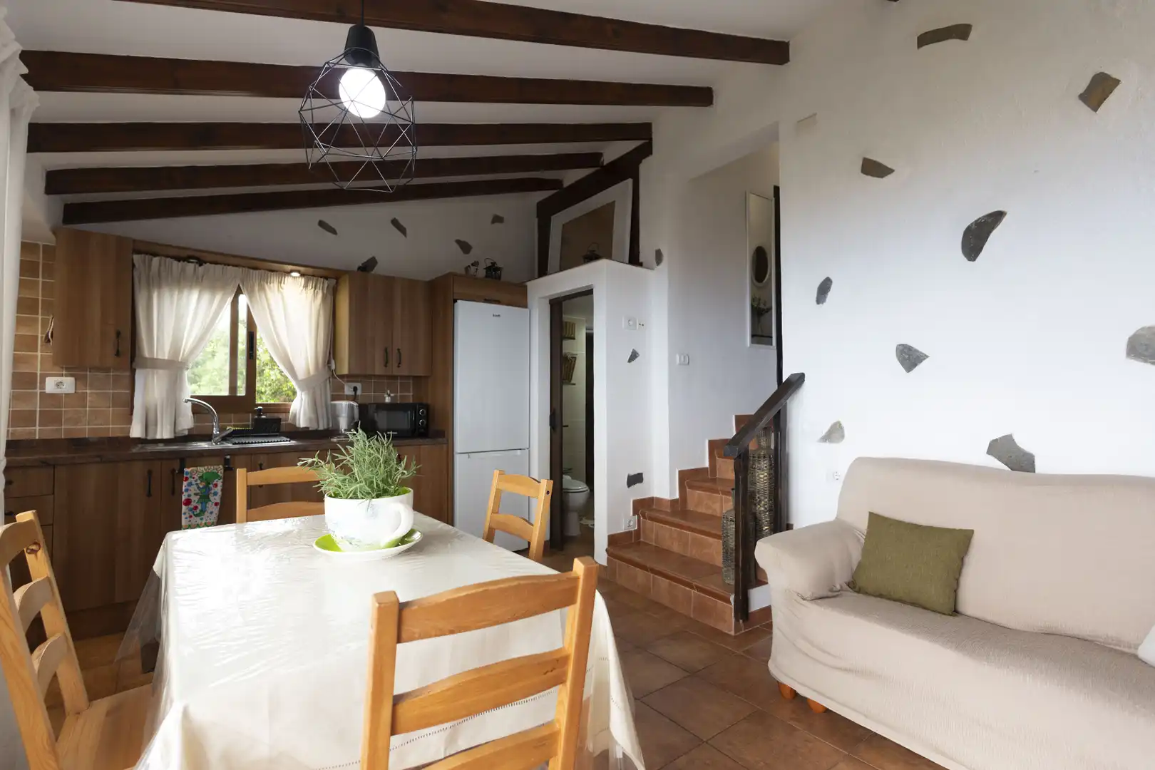 Cocina de Finca rústica en venta en La Orotava con Jardín privado, Terraza y Trastero