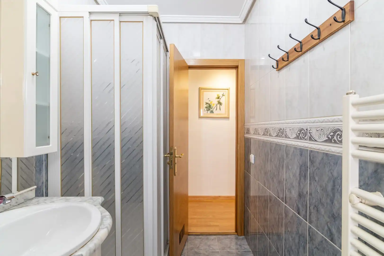 Baño de Piso en venta en  Pamplona / Iruña con Calefacción, Parquet y Balcón