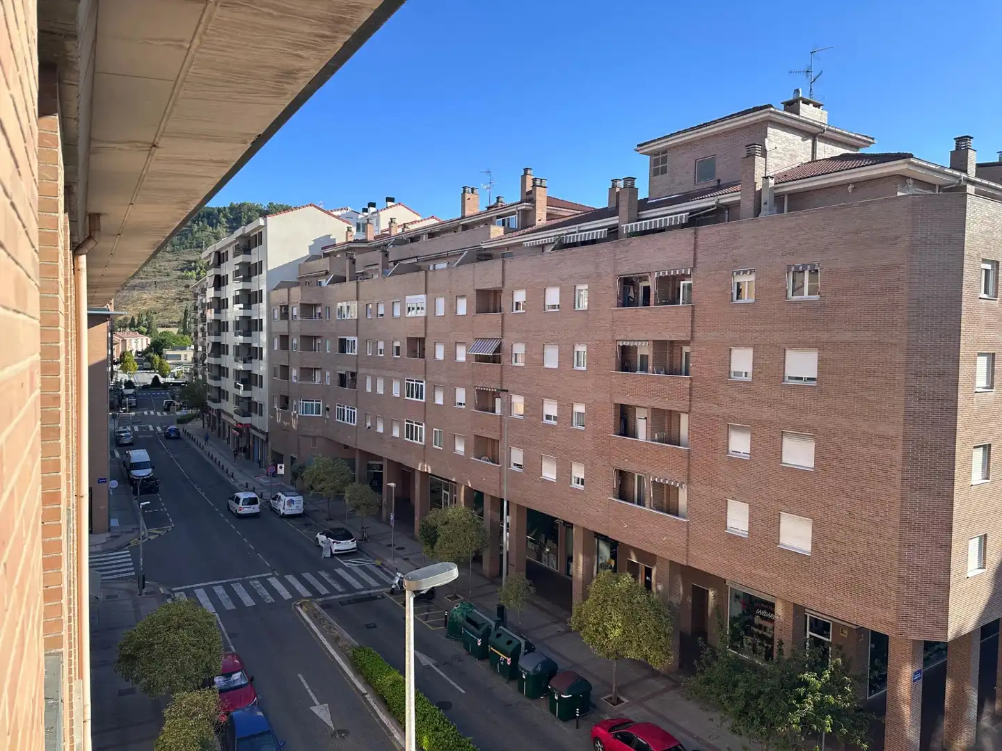 Vista exterior de Piso en venta en Ansoáin / Antsoain con Calefacción, Parquet y Trastero